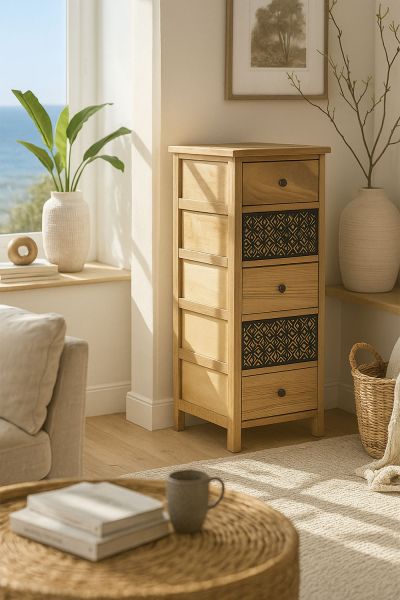 Commode large 5 tiroirs Tiladon